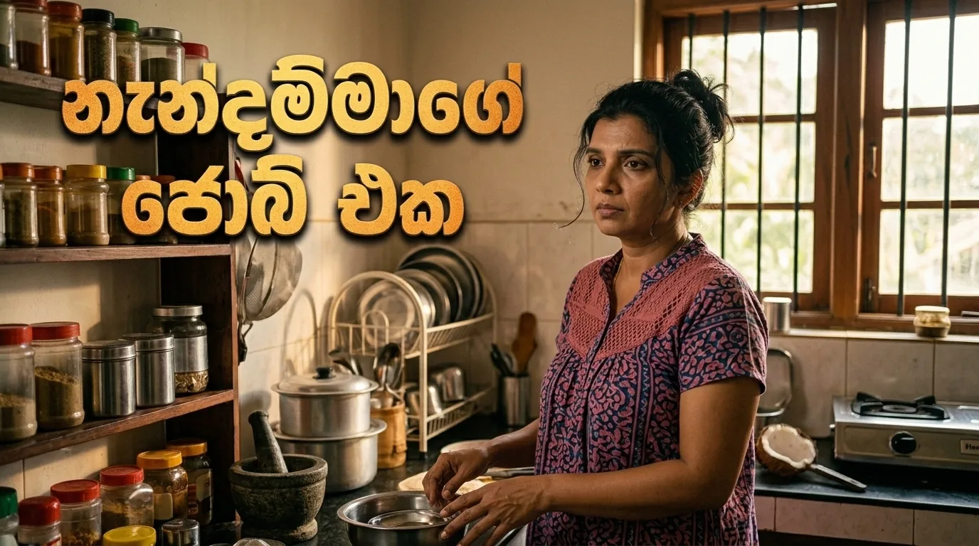 Cover of Nandammge Job Eka - නැන්දම්මාගේ ජොබ් එක